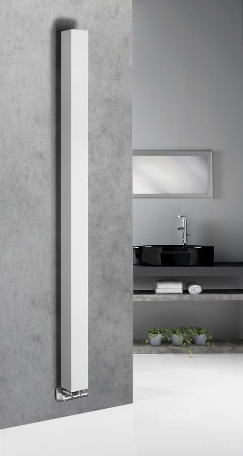 Sapho Cubiq badkamerradiator 10x180cm wit mat 365W