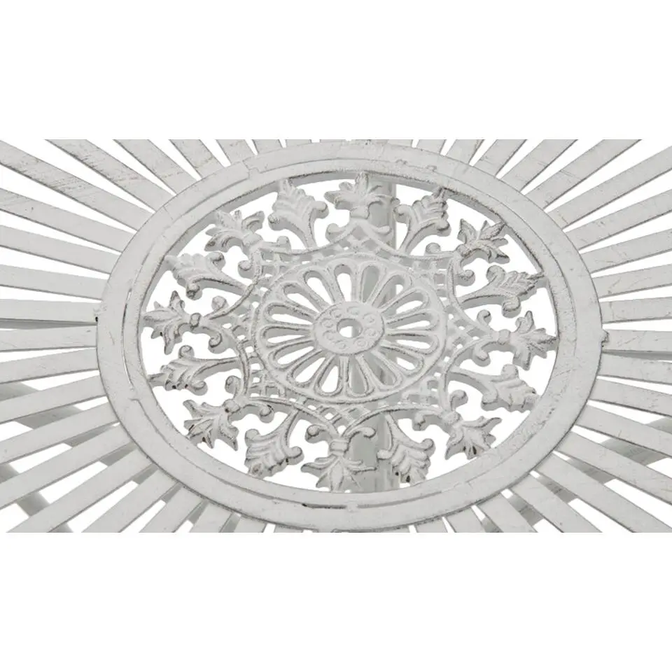 CLP Bijzettafel tuin Hari Metaal - antiek/wit