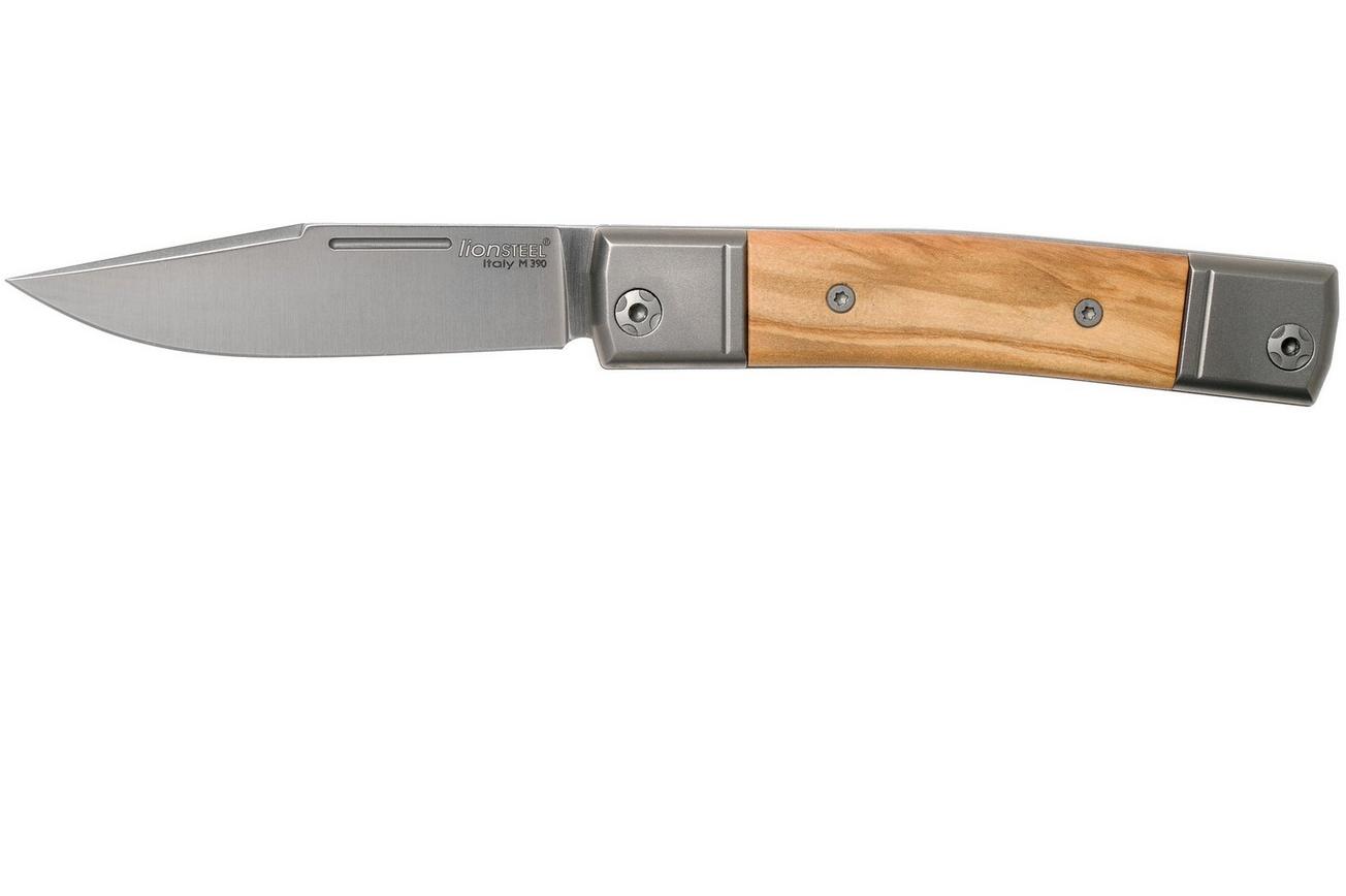 LionSteel BestMan BM1 UL Olive slipjoint zakmes