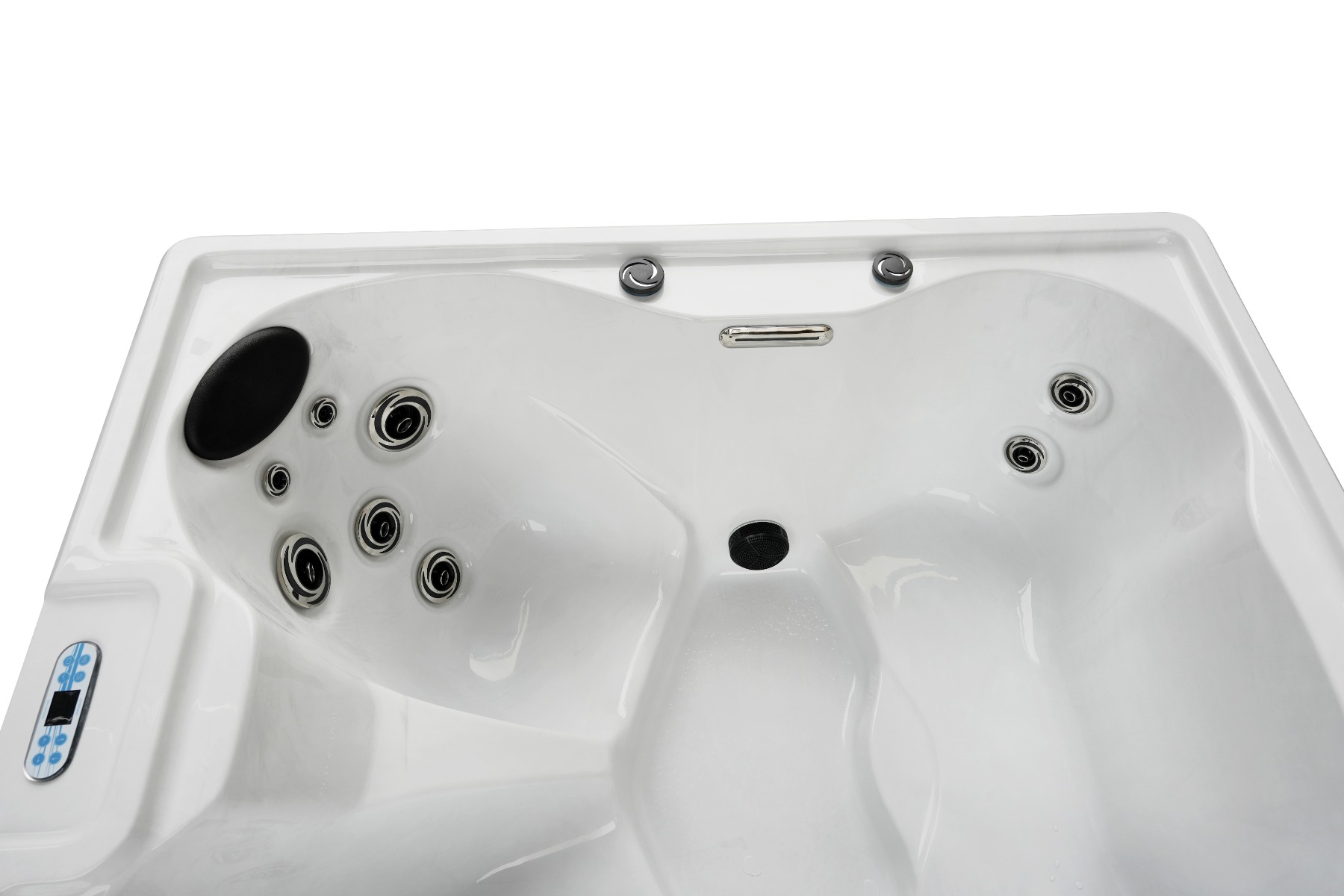 Badstuber Palermo outdoor whirlpool 4-persoons wit