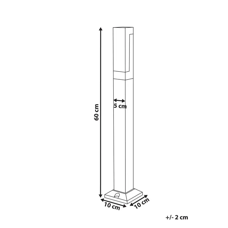 AWUNA - Tuinverlichting - Zwart - Aluminium