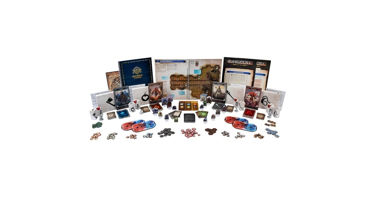 AsmodeeGloomhaven: Jaws of the Lion Bordspel  (Engels, 1 - 4 spelers, 30 - 120 minuten, Vanaf 14 jaar)