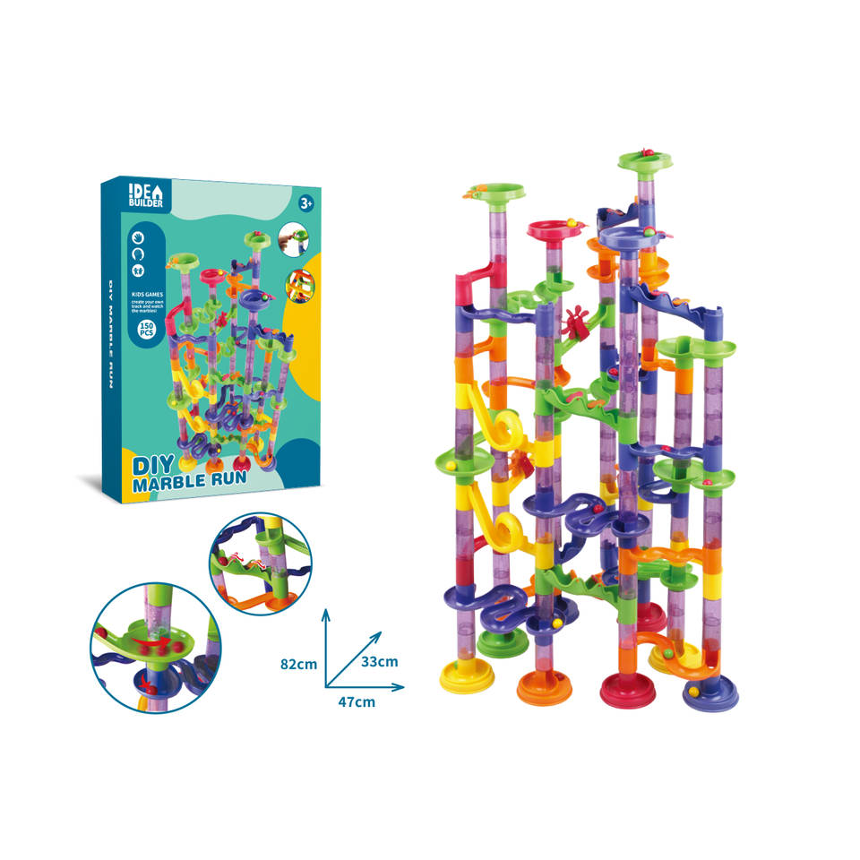 DIY Marble Run knikkerbaan
