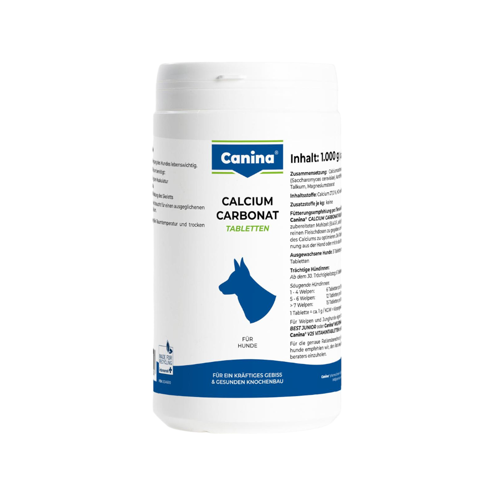 Canina Calcium Carbonaat Tabletten