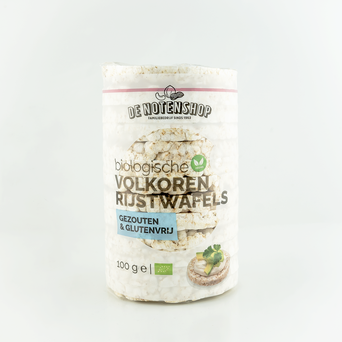 Volkoren rijstwafels gezouten 100 gram