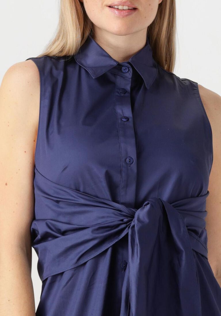 donkerblauwe devotion maxi jurk eros