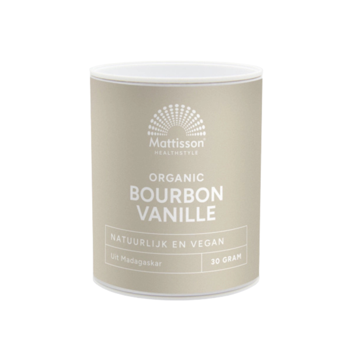 Mattisson Bourbon Vanille Poeder Bio (30 gram)