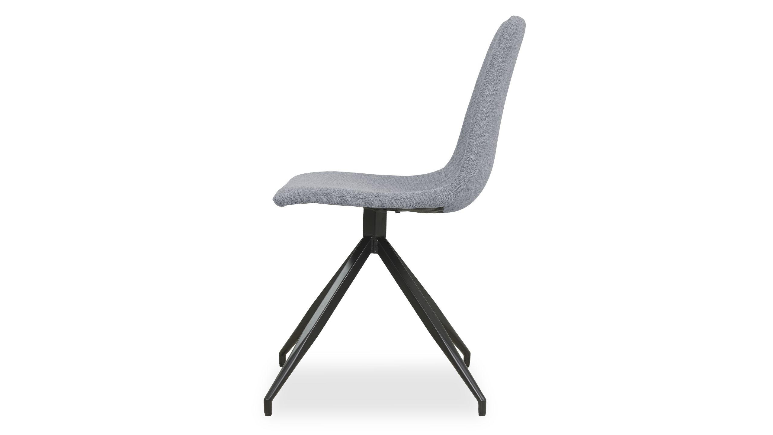 Eetkamerstoel - bloq grijs Filou B50 x D58 x H87 cm