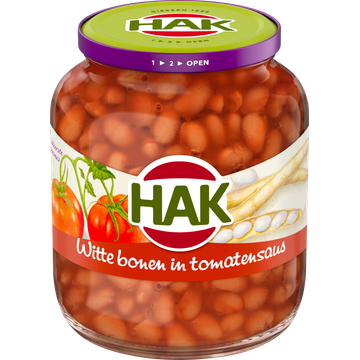 Hak Witte Bonen in Tomatensaus 720 g