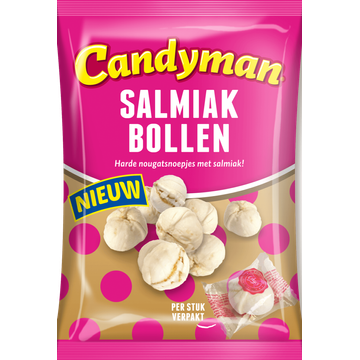 Candyman Salmiak bollen 100 g