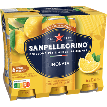 Sanpellegrino Limonade Limonata 6 x 330 ml