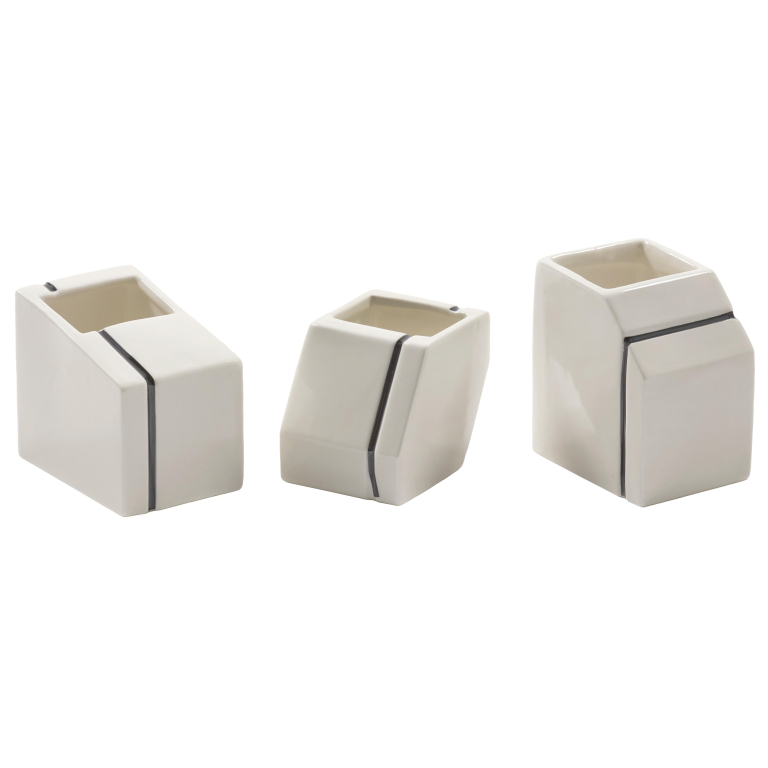 Serax Silos mini vaas set van 3 White