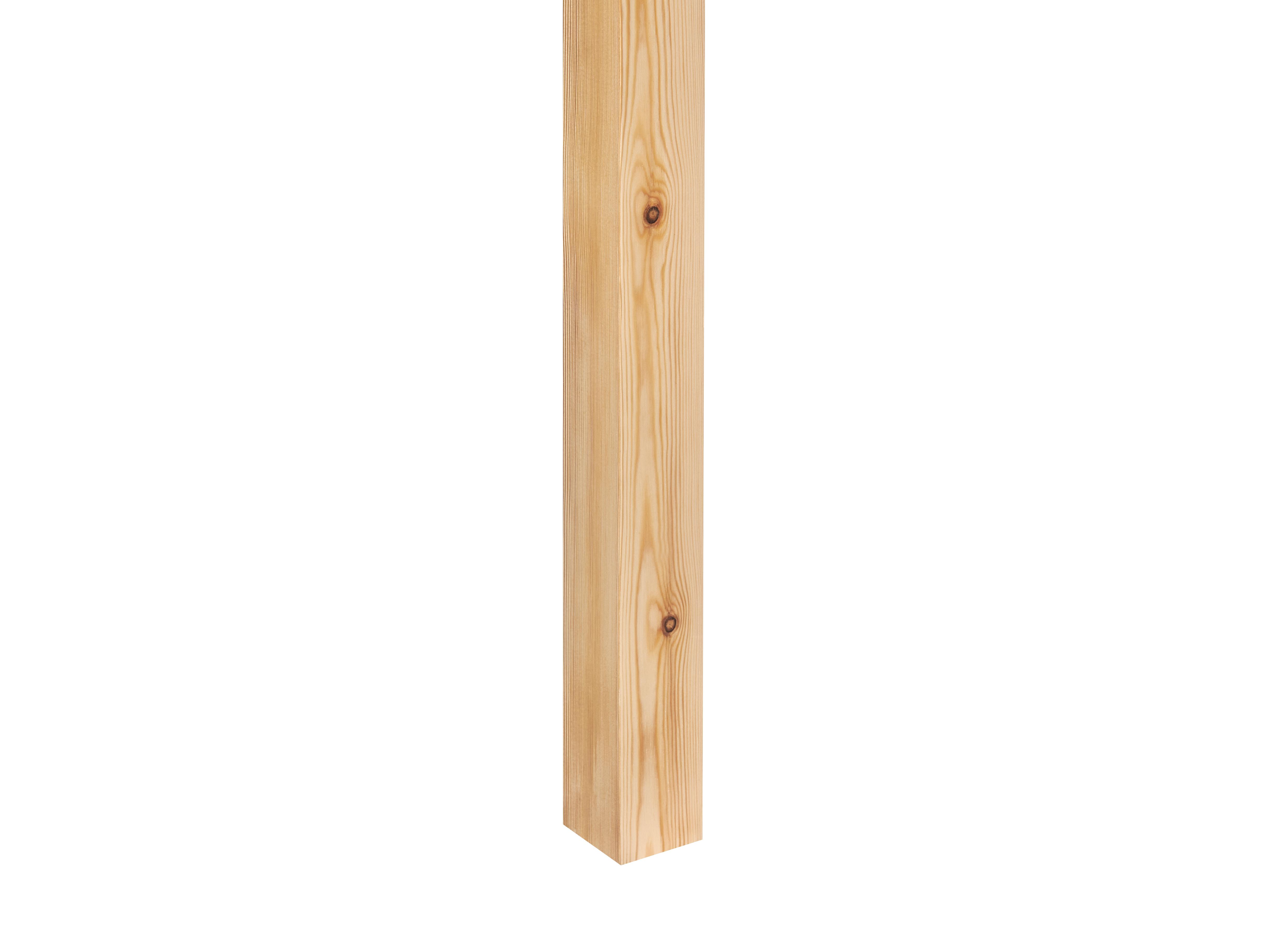 Hoogslaper met bureau Dennenhout FOUCAMONT 90 x 200 cm Lichtbruin