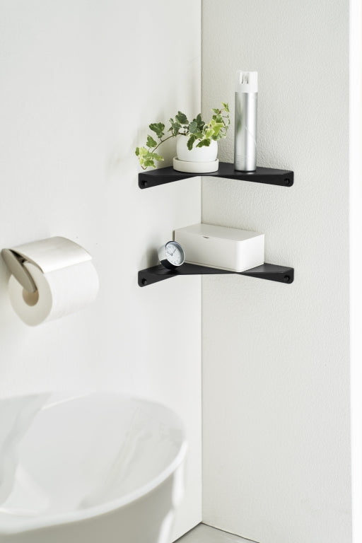 Yamazaki Hoekplank Wandmontage - Tower - Zwart