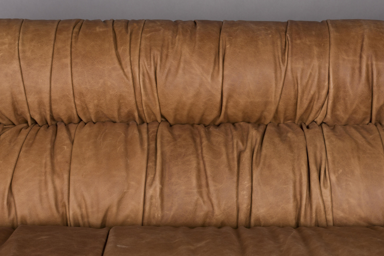 Dutchbone Douglas 2-zits bank gewaxt leer Cognac_1