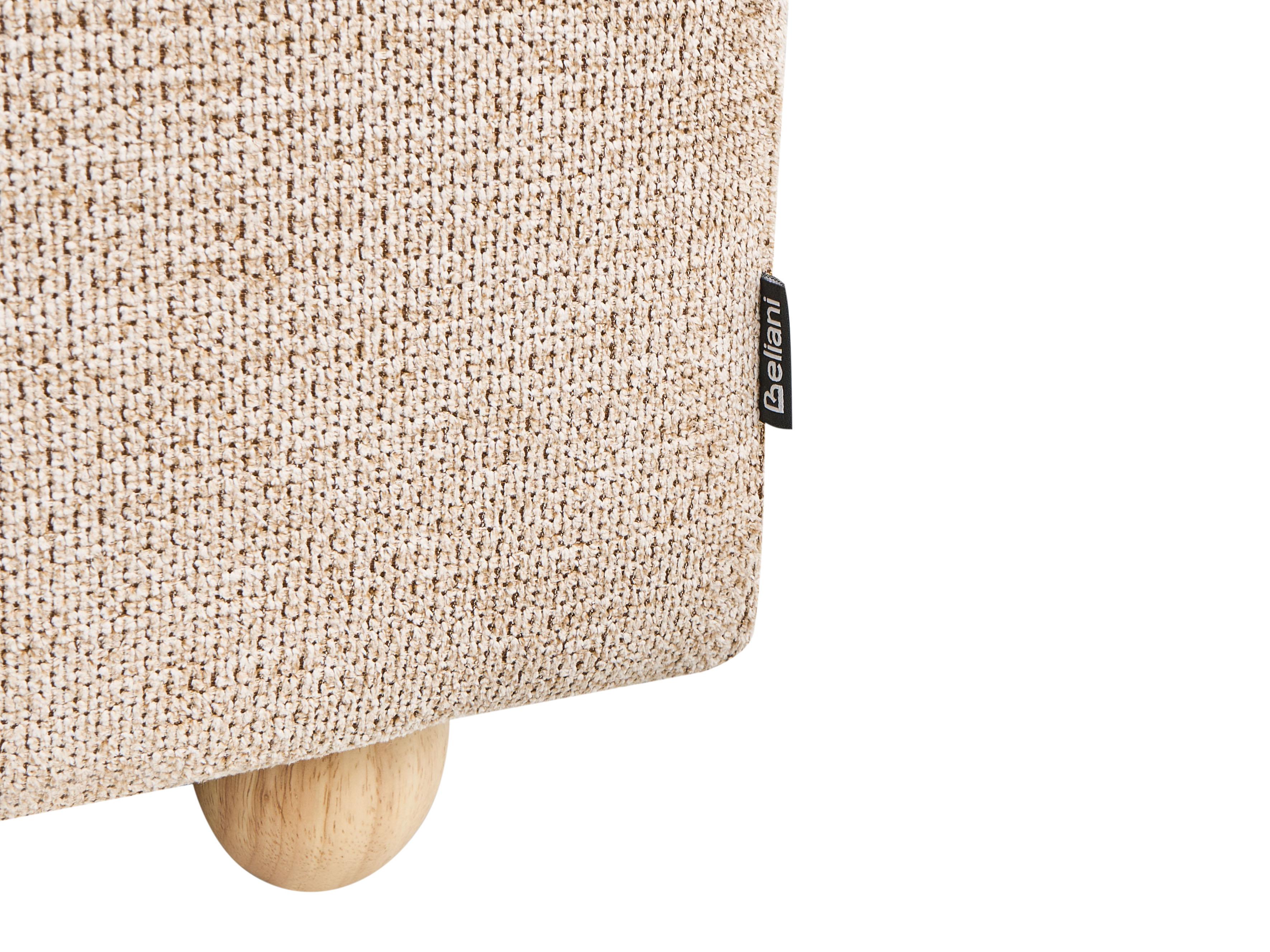 Bankje met opbergruimte SALIDA Stof Beige
