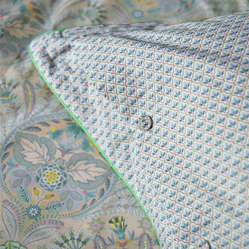 Pip Studio Alba Dekbedovertrek 140 x 200/220 cm - Blauw