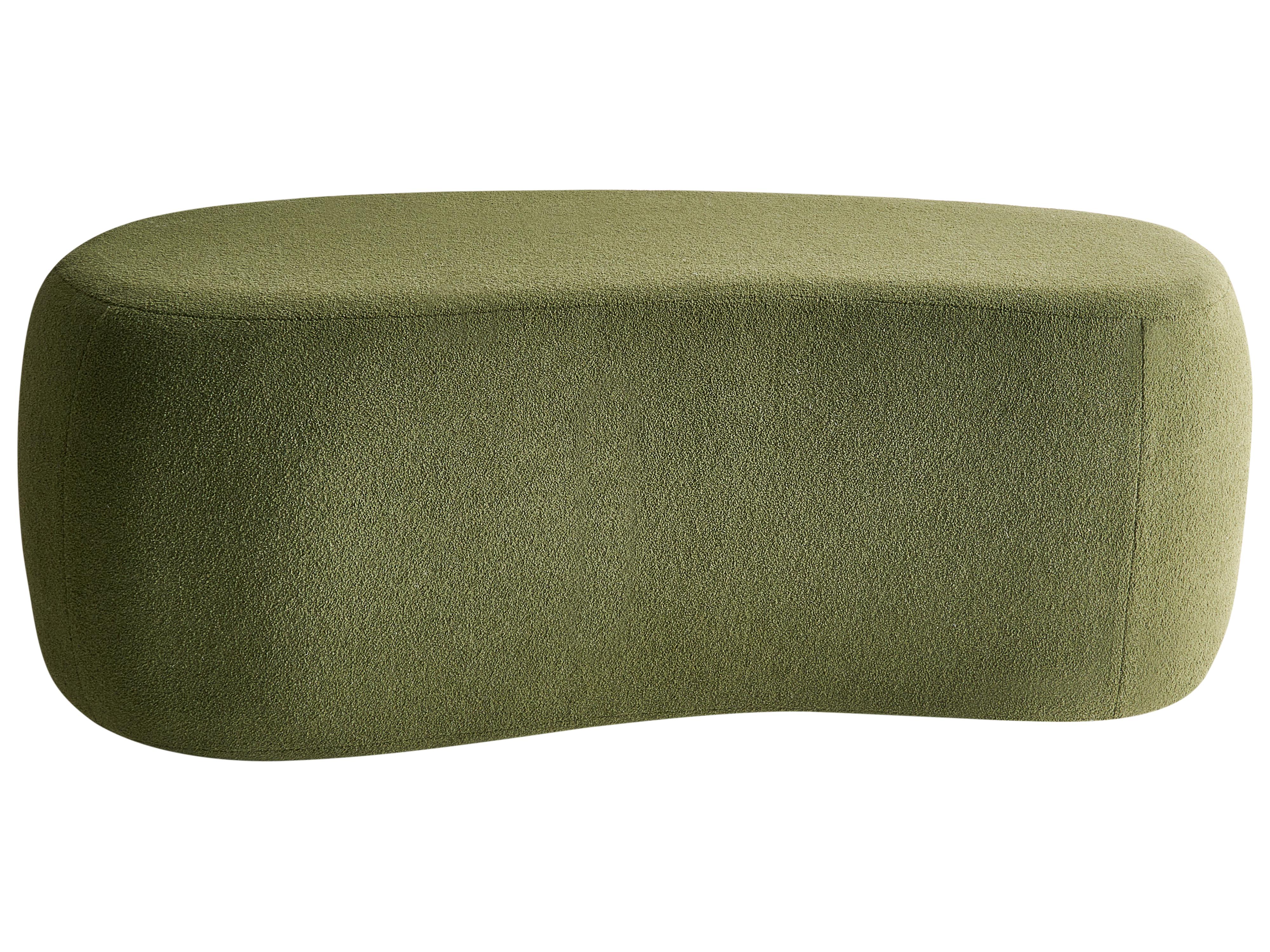 Poef BAYARD Bouclé Groen