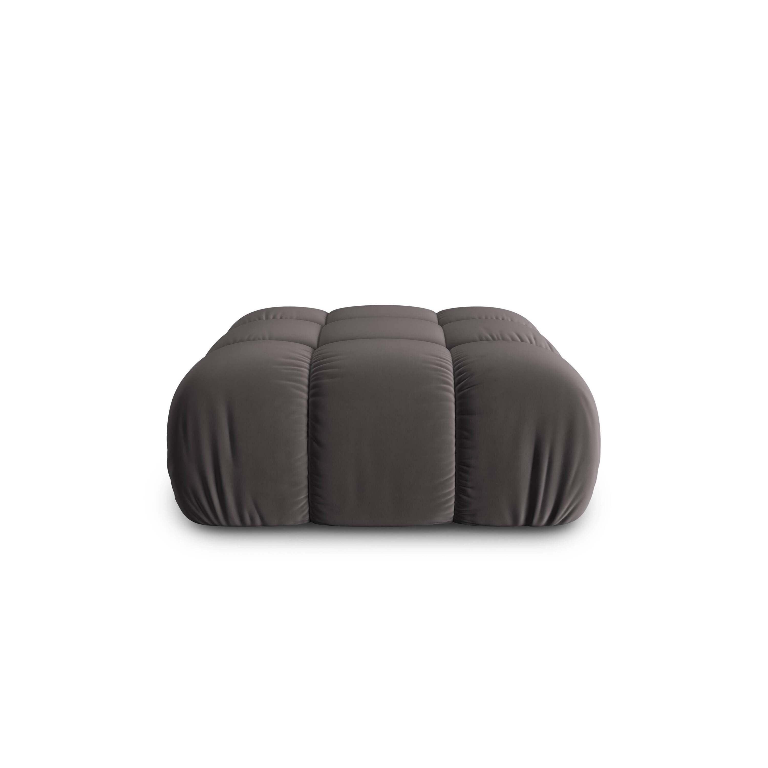 Milo Casa Tropea Modulair Bank Element - Hocker - Donkergrijs