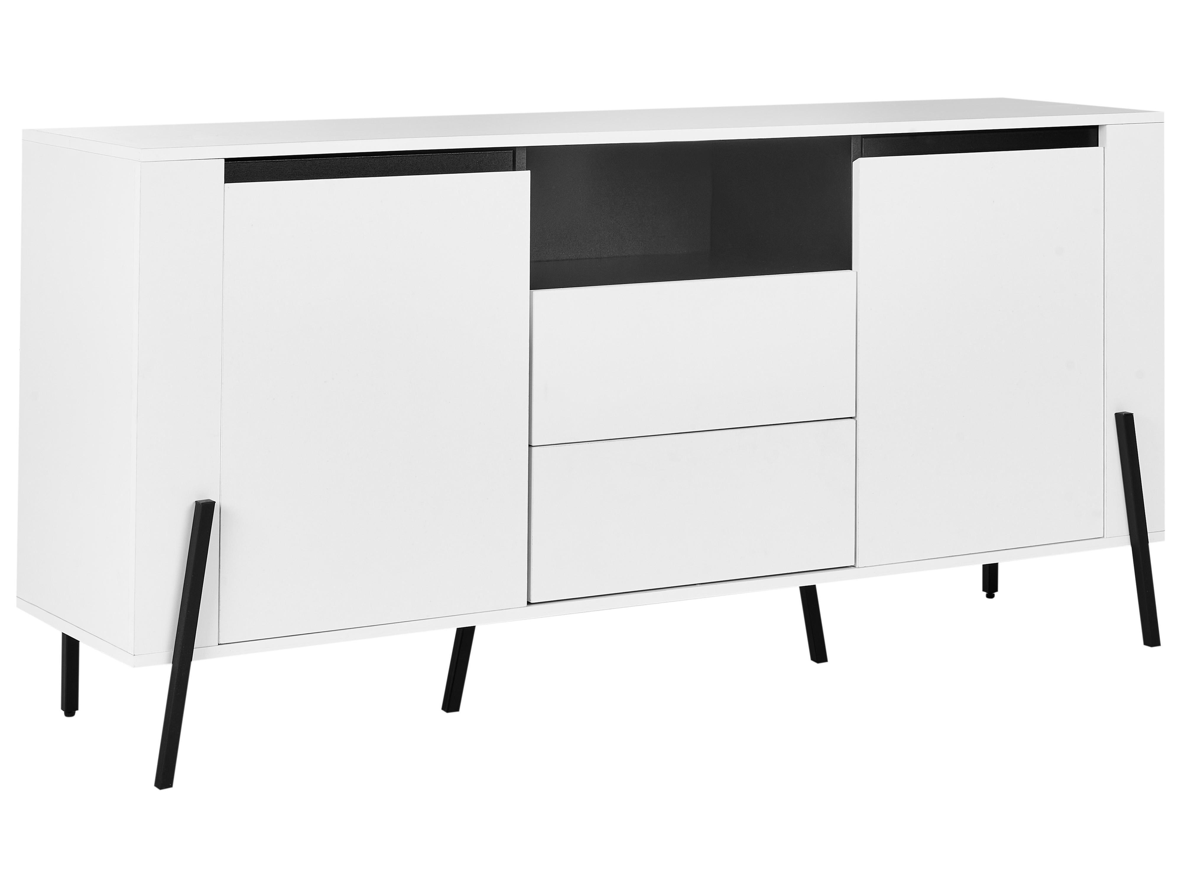 Dressoir met 2 deuren BLACKPOOL Wit