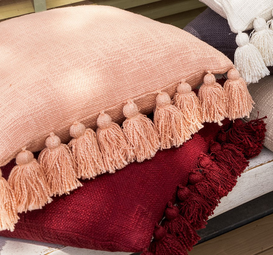 Dutch Decor kussenhoes RUBY - 45x45 cm Merlot