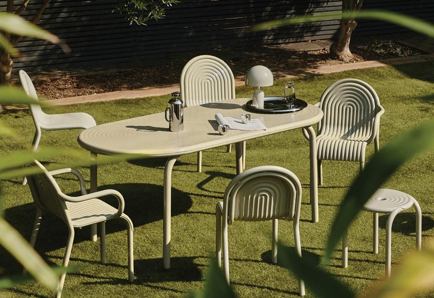 Tom Dixon Groove kruk Putty