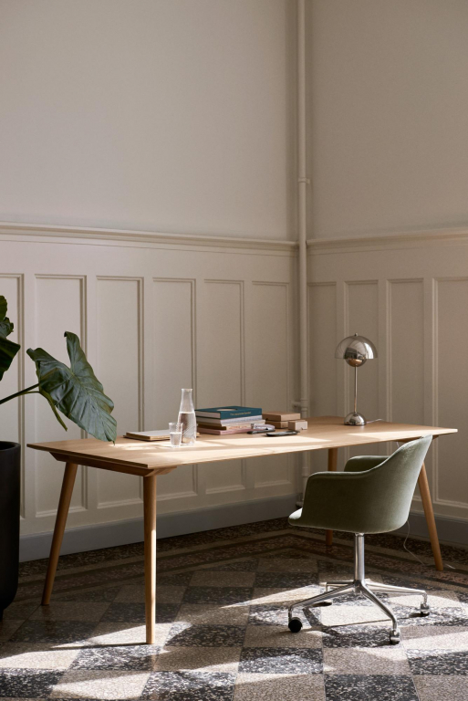&tradition Rely HW51 gestoffeerde bureaustoel evergreen