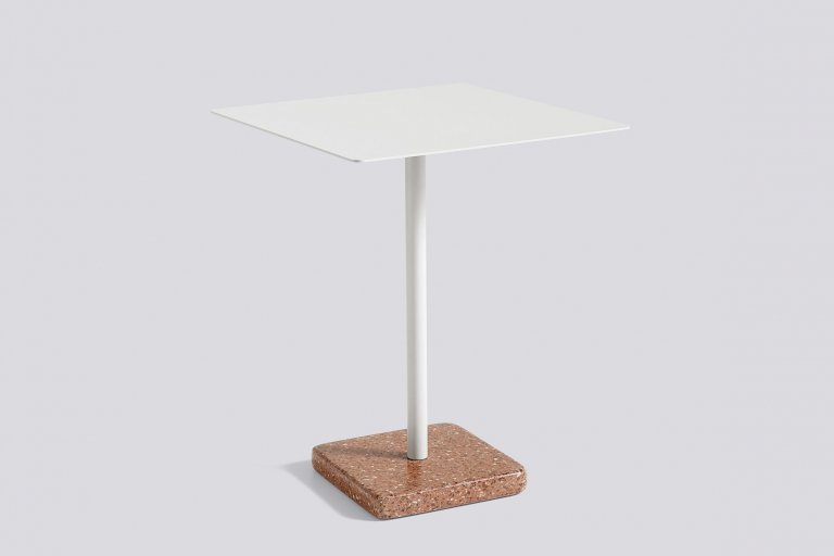 Hay Terrazzo Square tuintafel 60x60 grey - charcoal