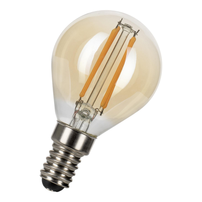 Flinders LED Filament G45 lichtbron E14 4W 2200K goud dimbaar