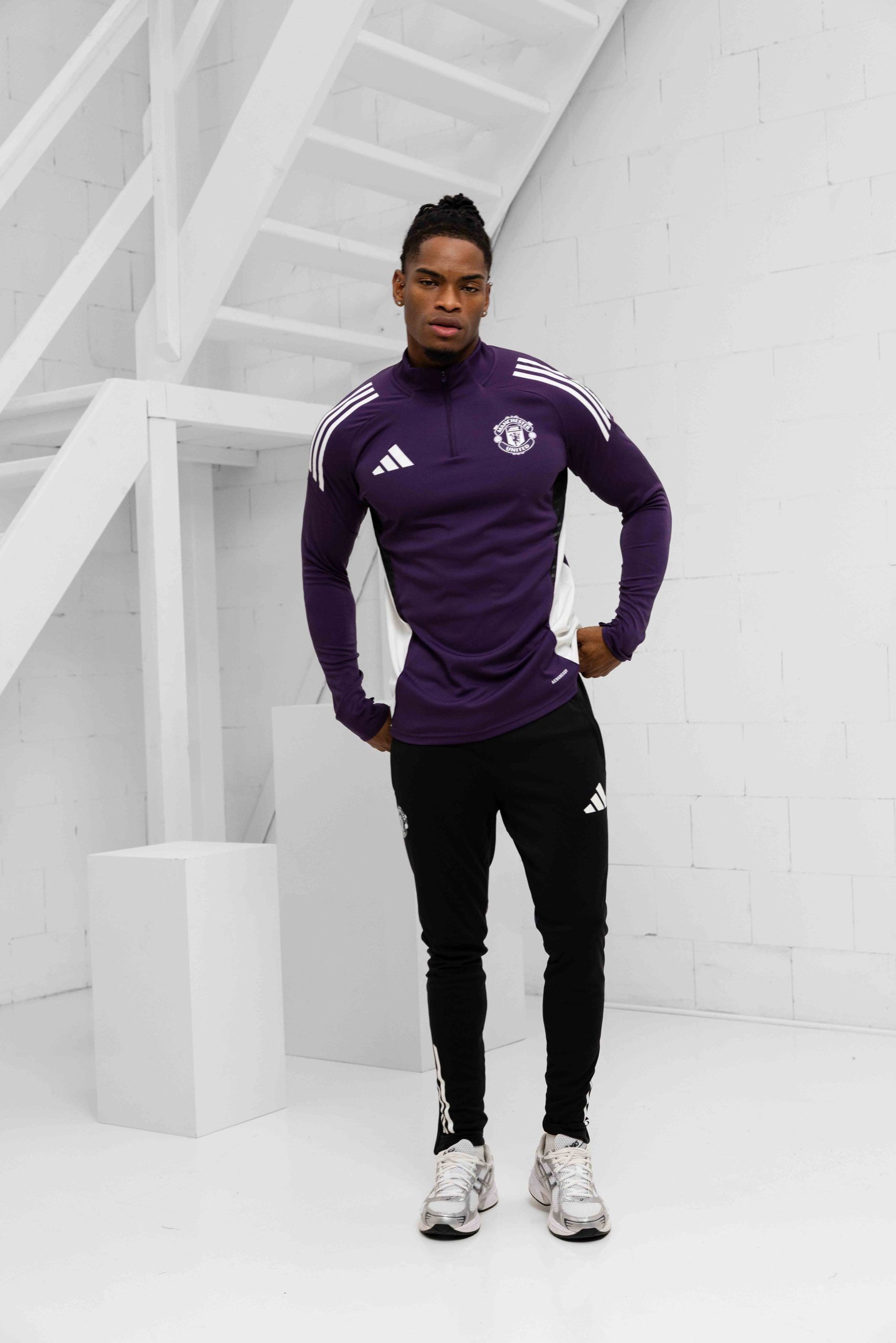 Manchester United 1/4 Zip Trainingspak Senior 2025/2026