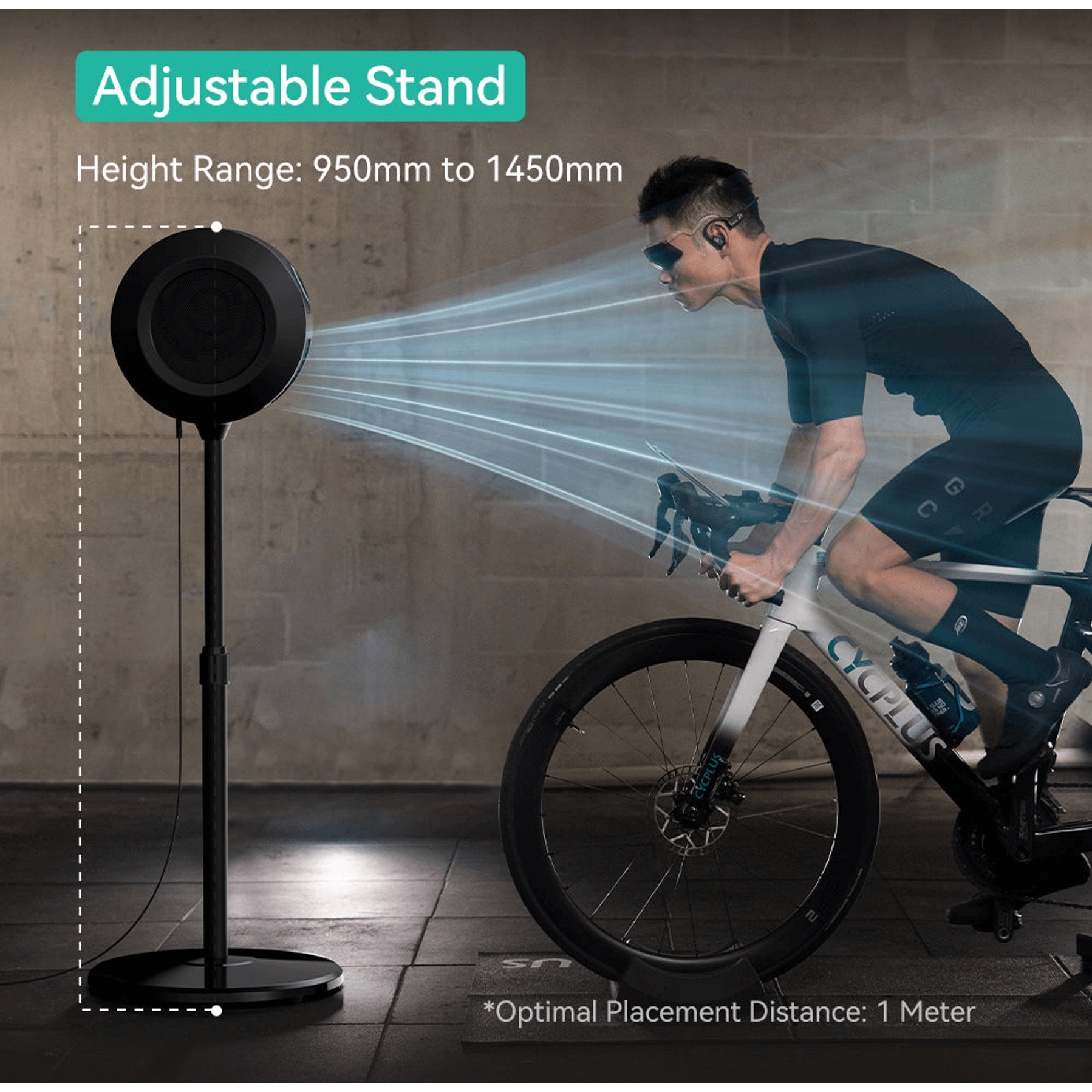 CYCPLUS F1 High-Power Smart Fitness Ventilator