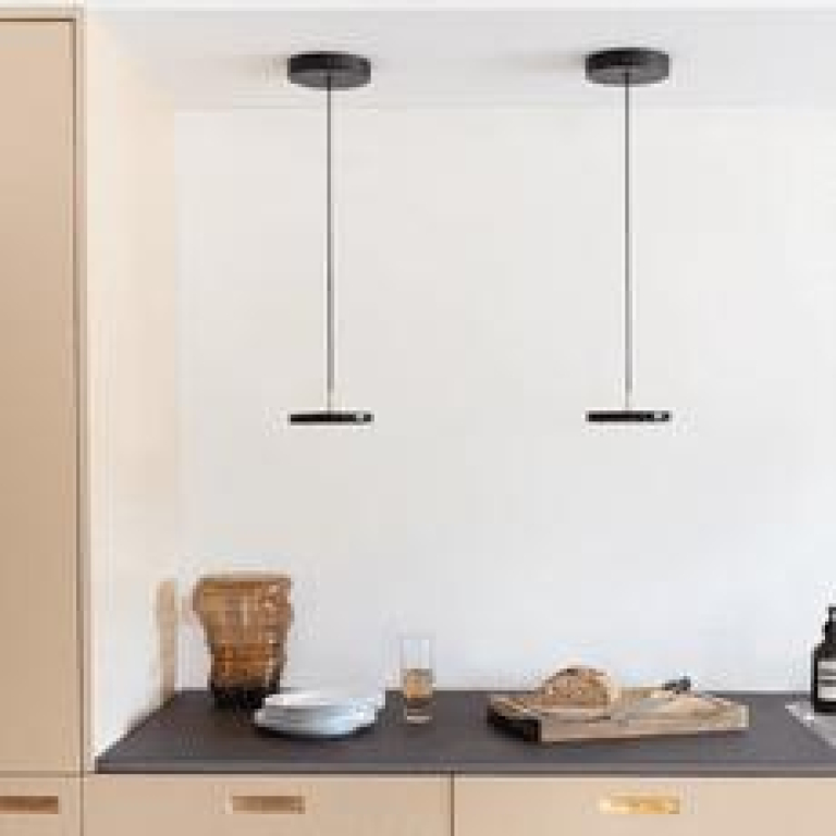 Umage Asteria Micro hanglamp dimbaar LED Ø15 messing/antraciet