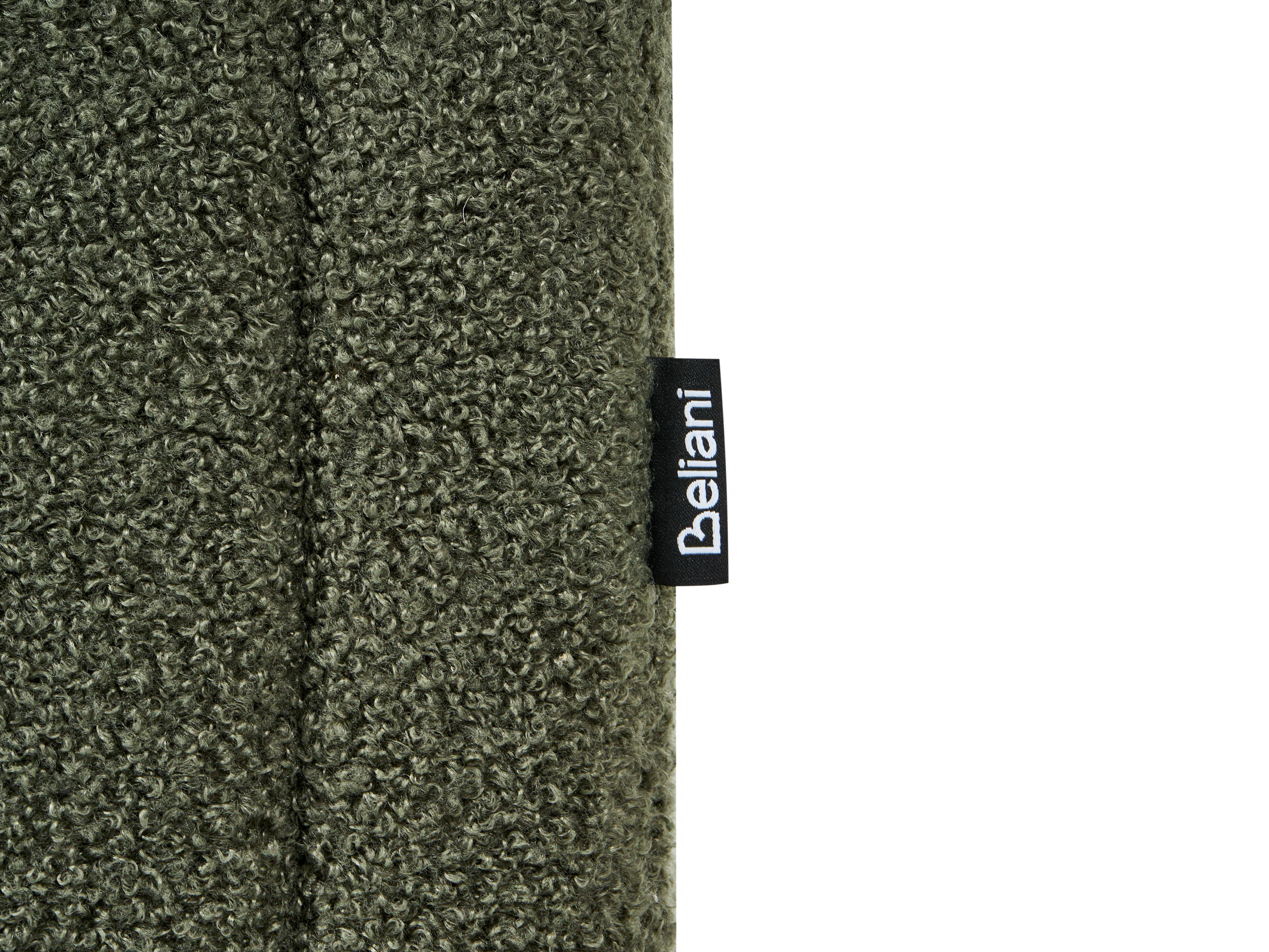 Opbergbed zonder hoofdbord Bouclé DINAN 160 x 200 cm Donkergroen