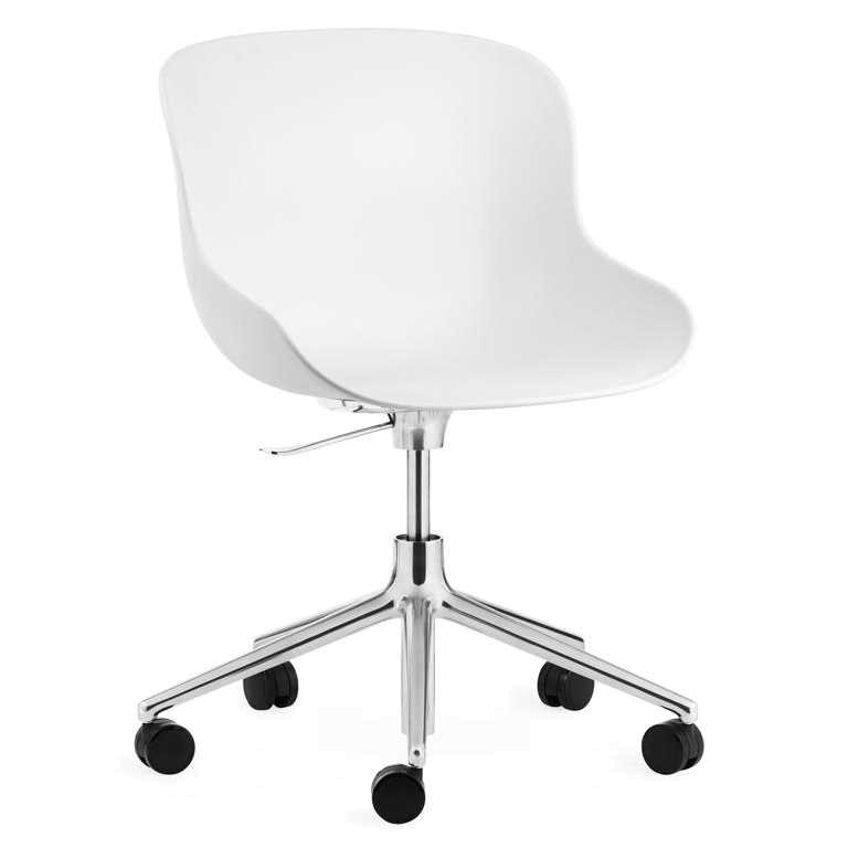 Normann Copenhagen Hyg bureaustoel met gaslift Wit