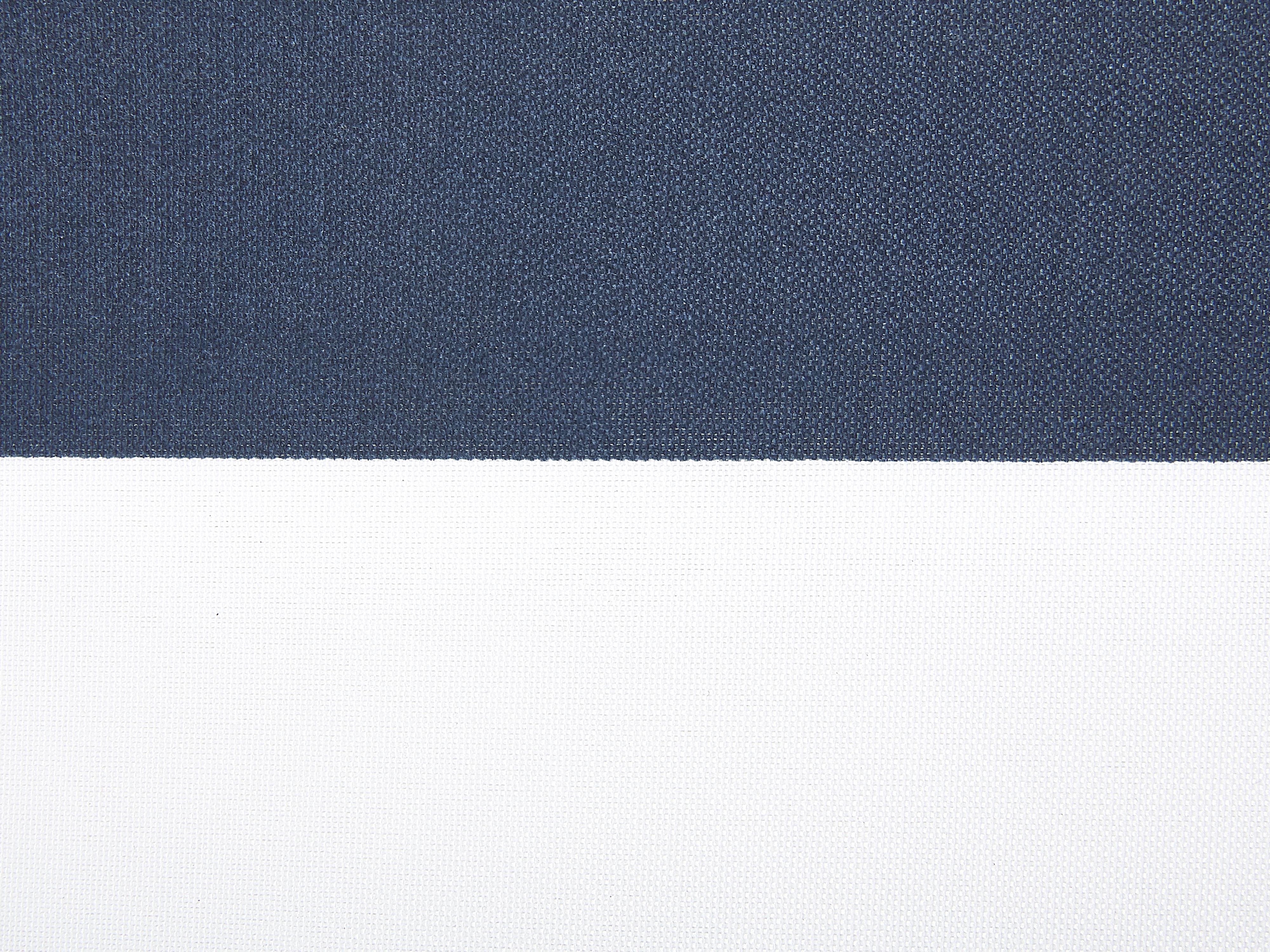 Tuinzitkussen SASSARI 46 x 46 cm Marineblauw