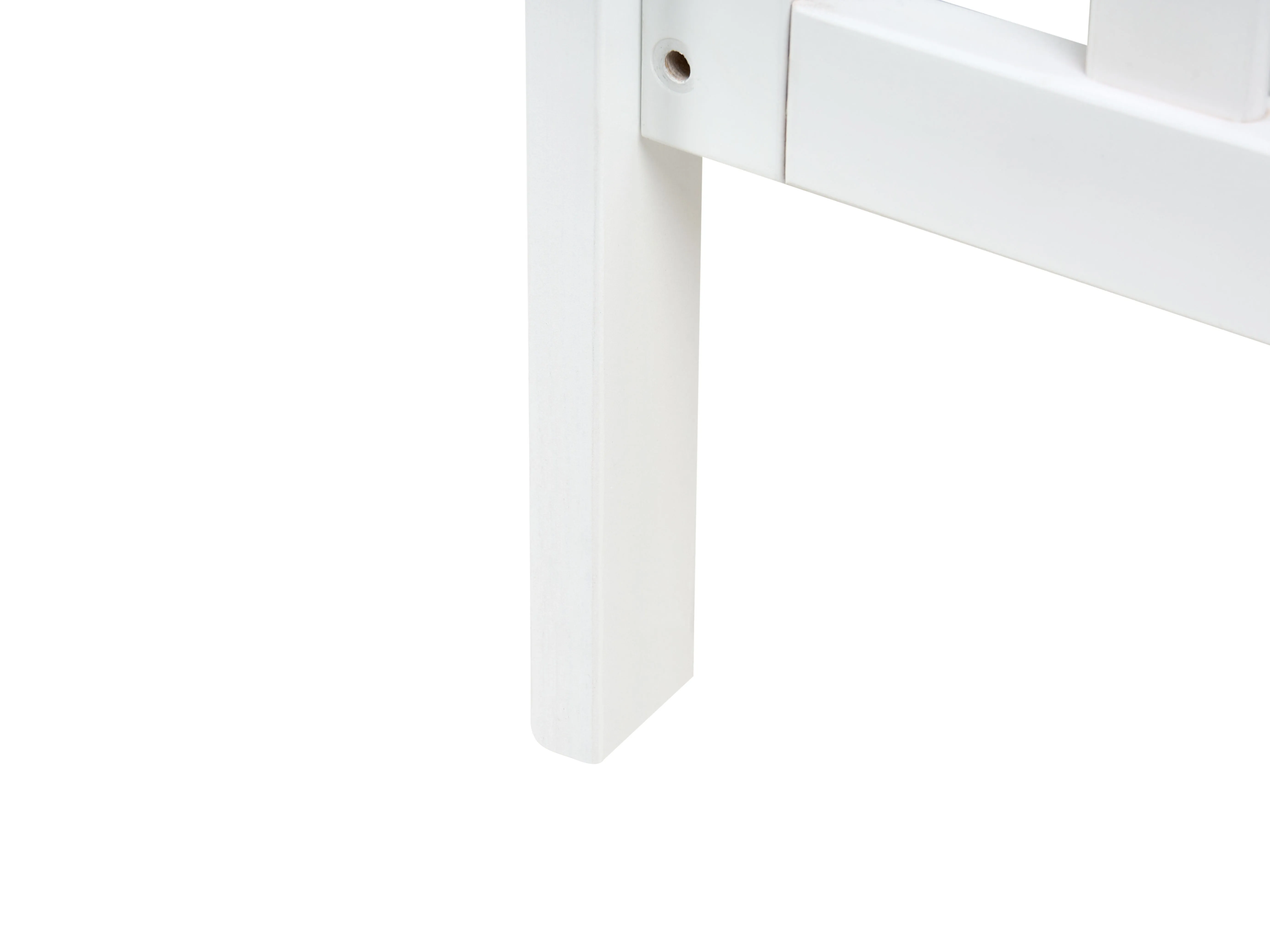 Babybedje Dennenhout KIAMA 70 x 130 cm Wit