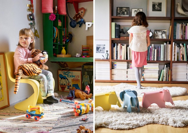 Vitra Panton Junior kinderstoel wit