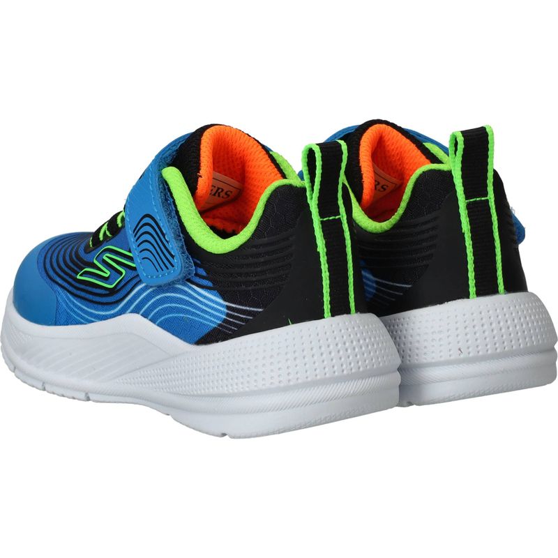 Skechers Microspec Advance Sneakers Blauw Jongens