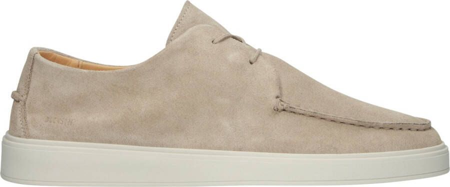 BLACKSTONE Loafers Heren Zuko Luca Low Maat: 42 Materiaal: Suède Kleur: Beige