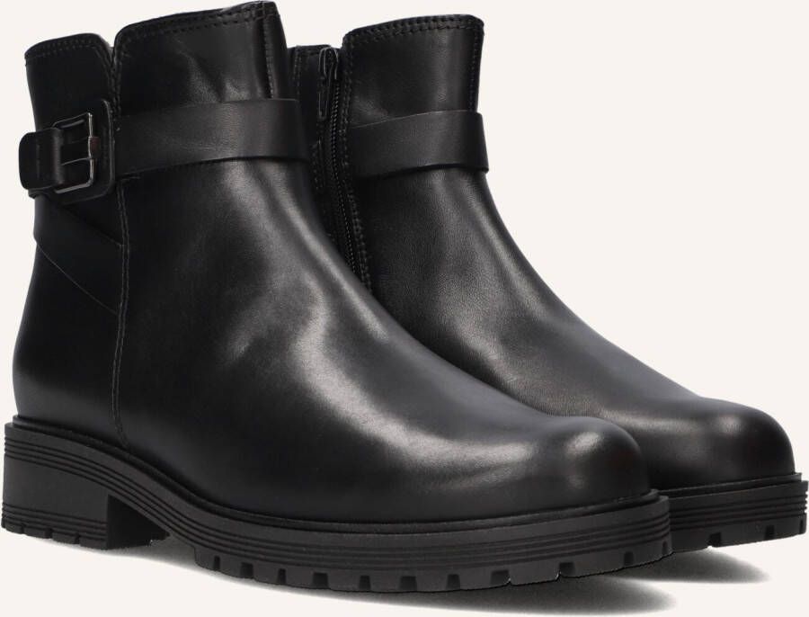 GABOR Enkellaarsjes Dames 762 Maat: 40 5 Materiaal: Leer Kleur: Zwart
