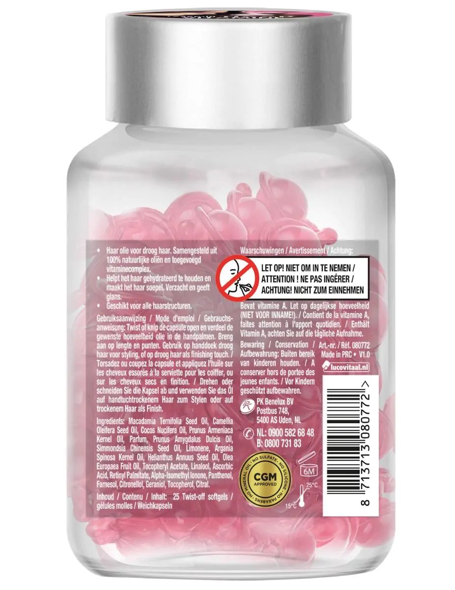 Leave-in Haarserum en Vitamine - Droog Haar