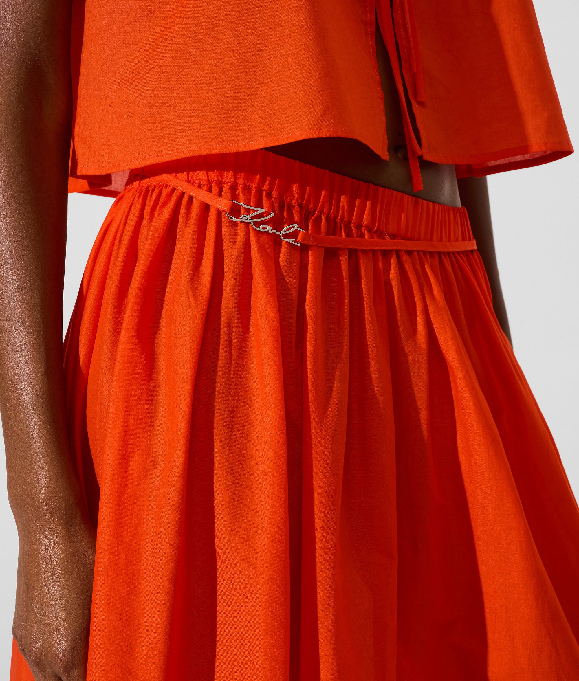 K/Signature beachwear maxi rok