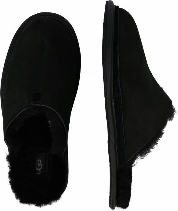 UGG Mannen Suède Harde zool Pantoffels open Sloffen 1123660 Zwart