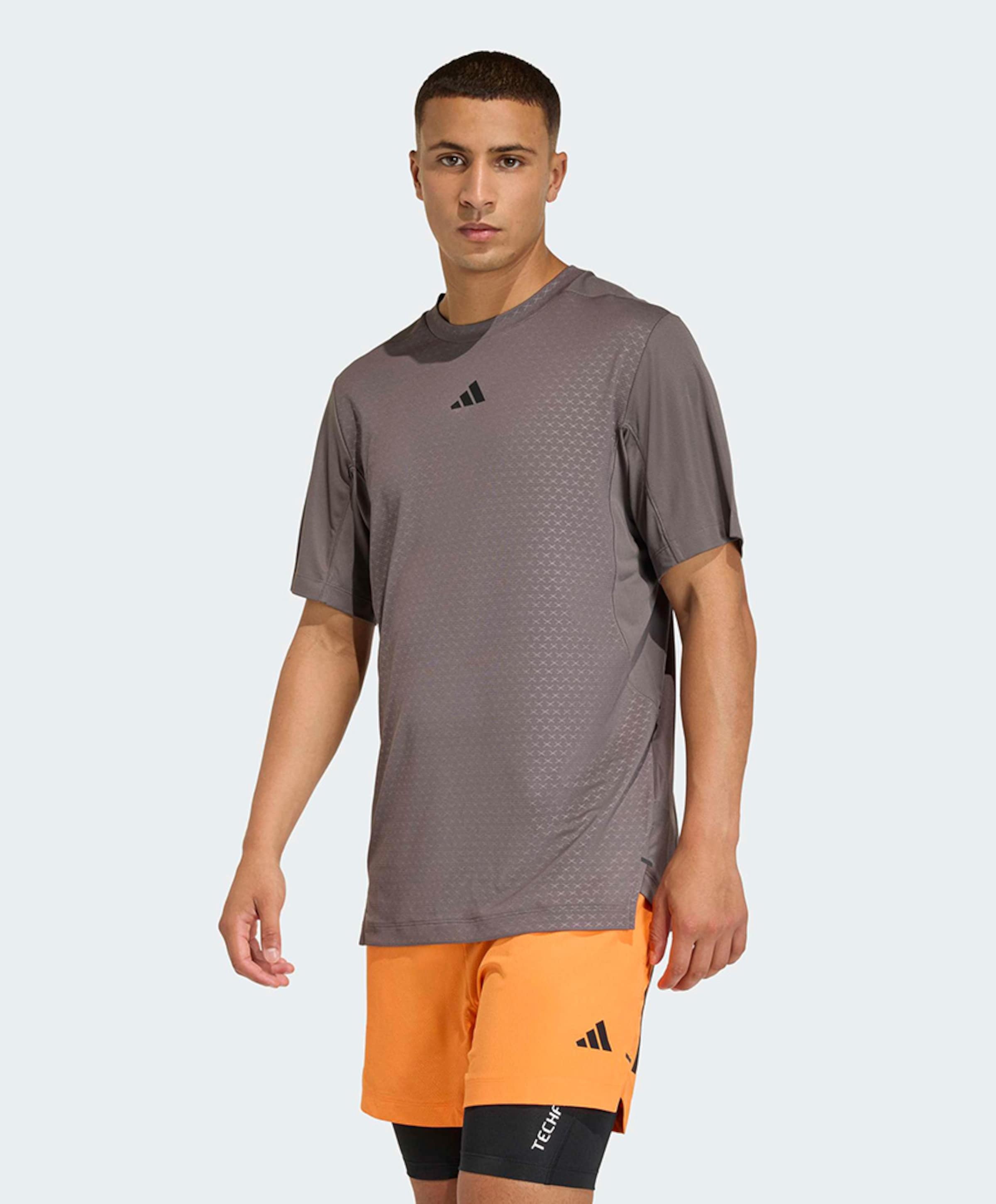 Adidas Heren t-shirt bruin