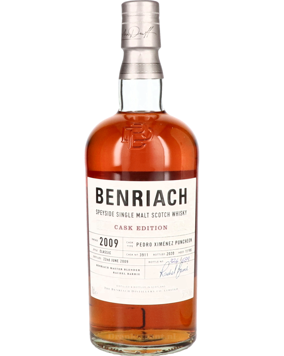 Benriach Cask Edition 2009 Pedro Ximénez Puncheon 70 cl