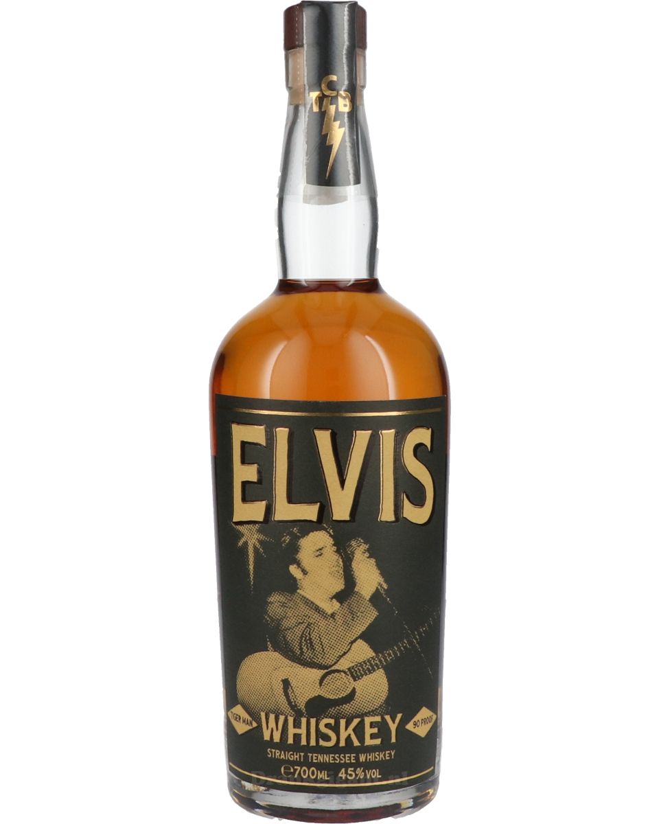 Elvis Tiger Man Straight Tennessee Whiskey 45% 70 cl
