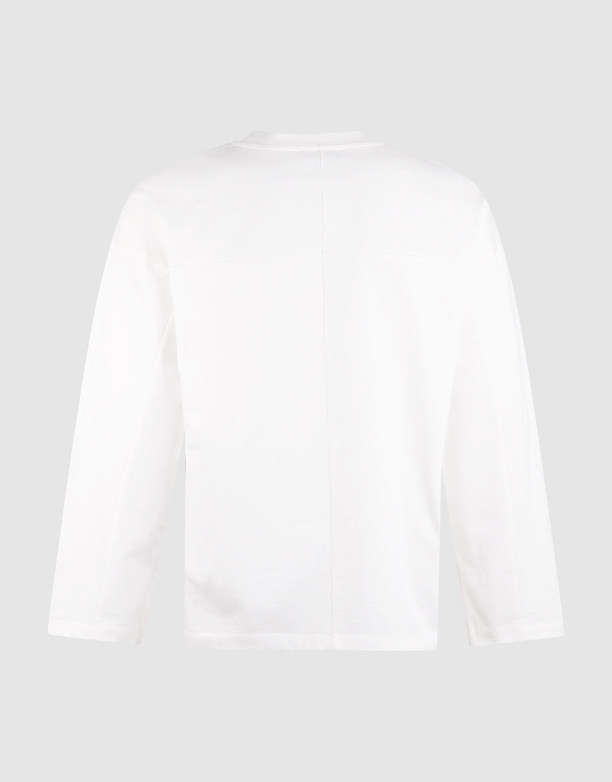 Basis Relaxed Fit Longsleeve Wit
