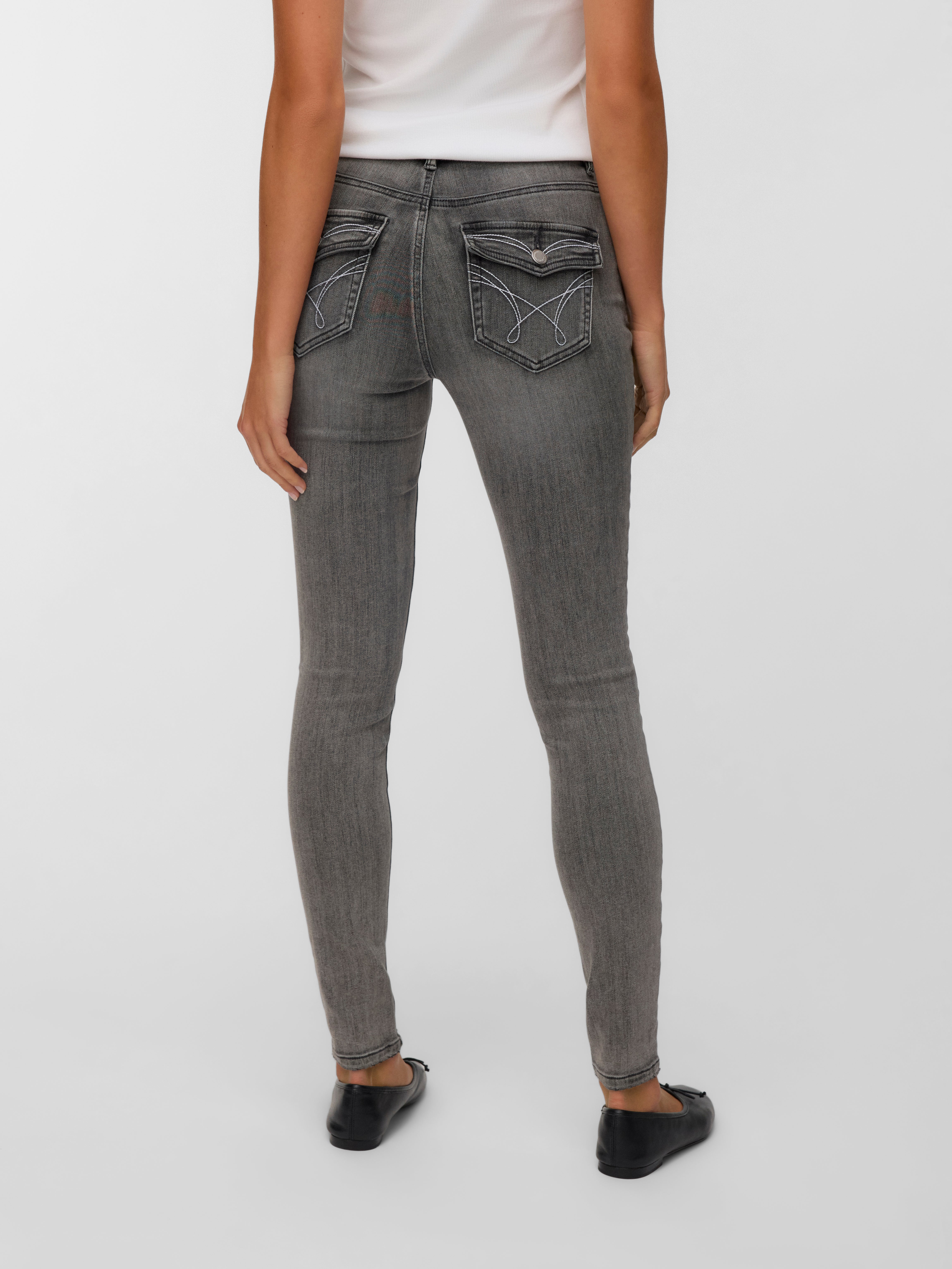 VMFLASH Mid rise Skinny fit Jeans