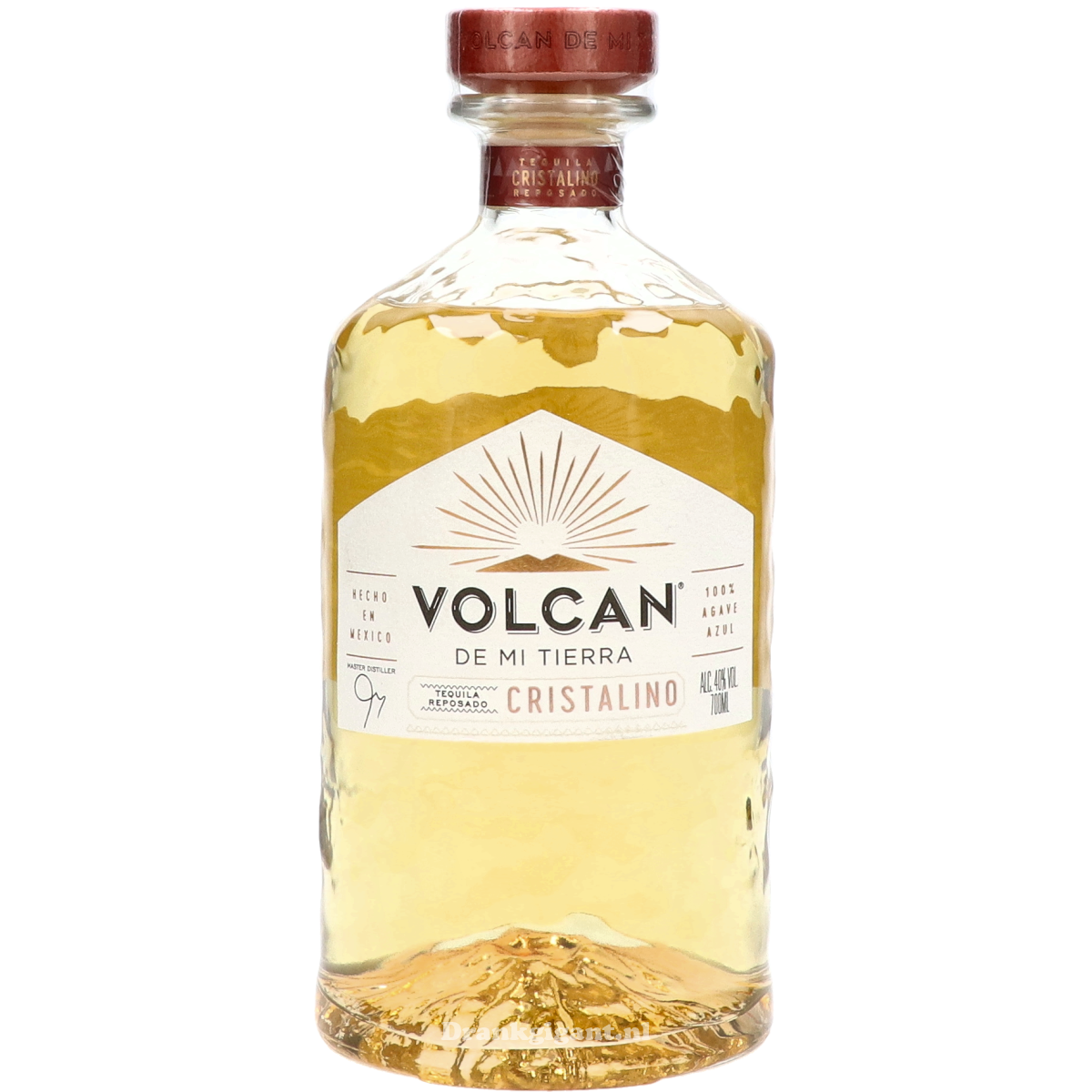 Volcan Reposado Cristalino Tequila 70 cl