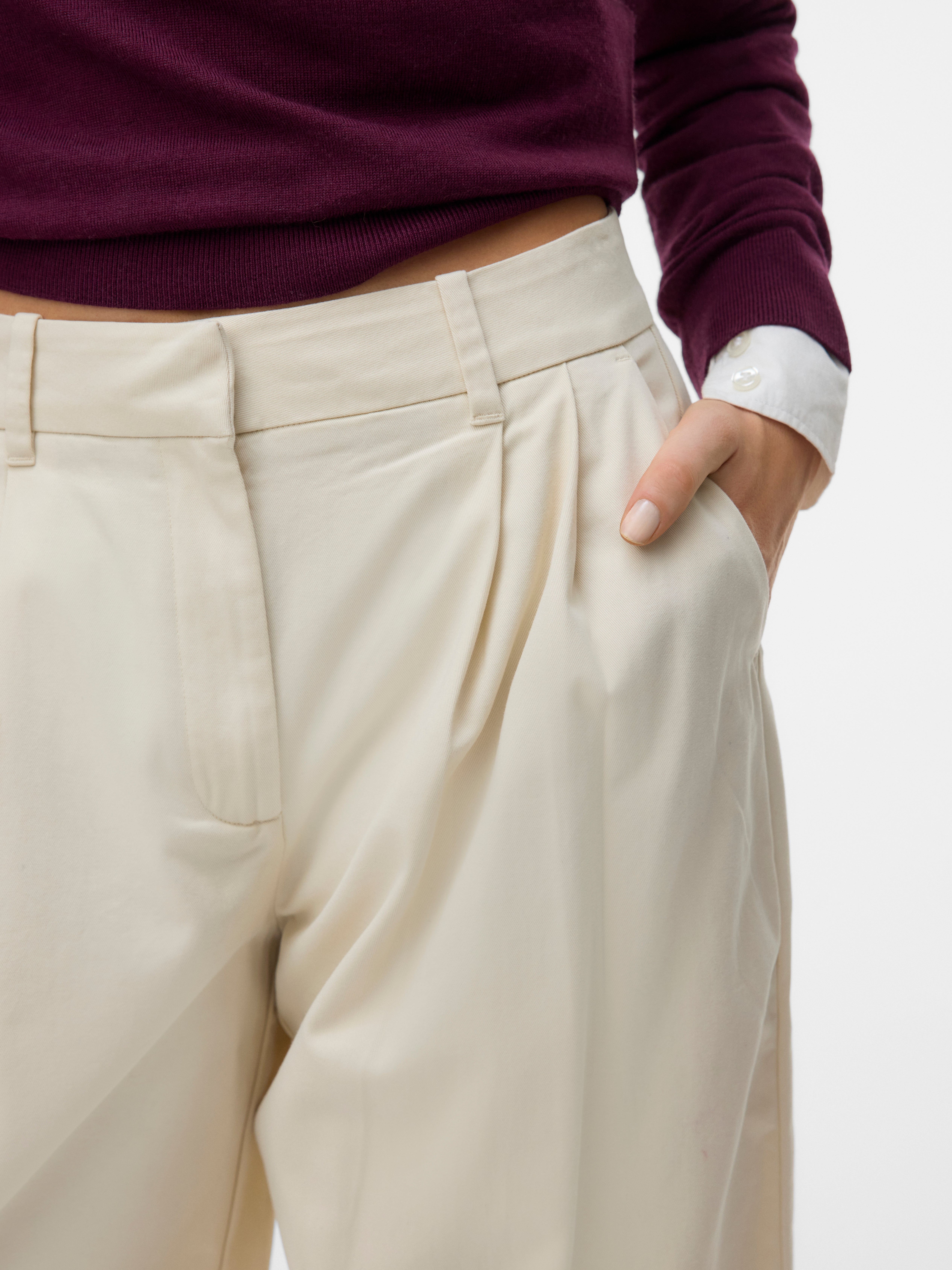 AWCARLEY High waist Broek